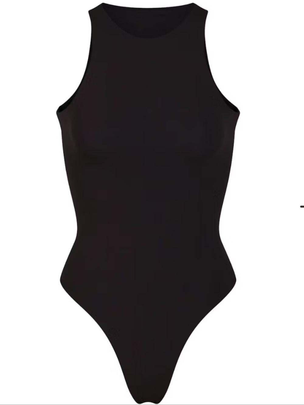 SKIMS Fits Everybody High Neck Bodysuit Onyx Large NWOT - Picture 4 of 4